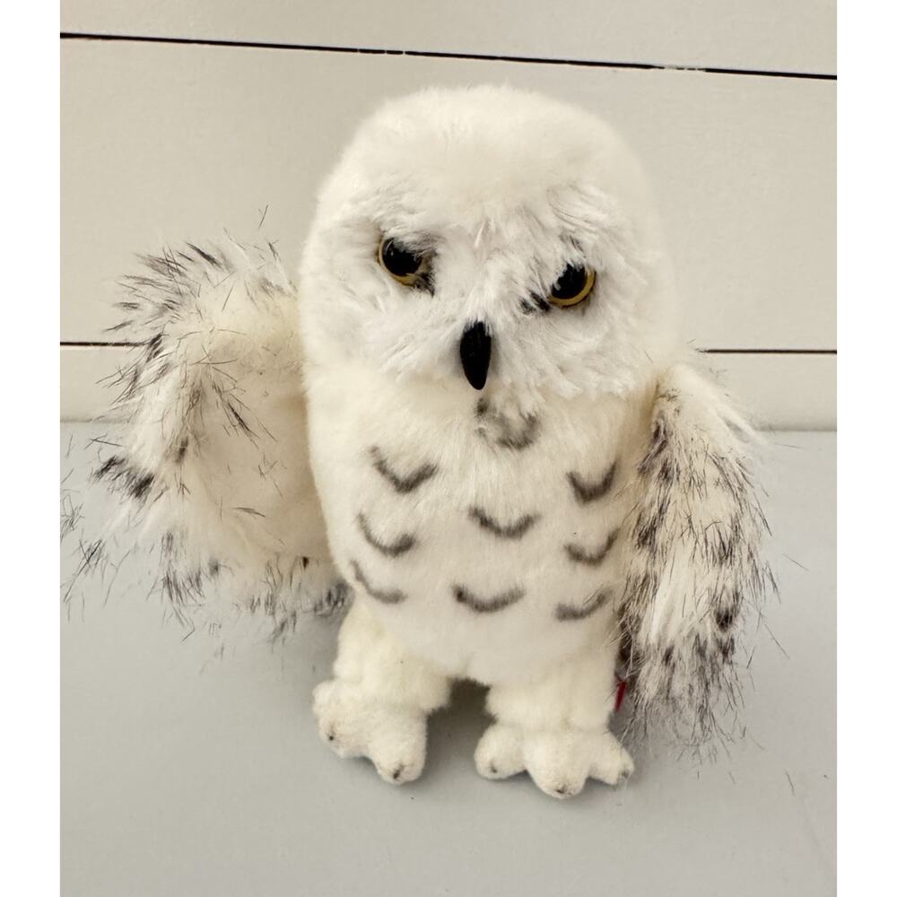 Douglas Snowy Owl Wizard Plush Elegant Realistic Beautiful Stuffed Animal Toy